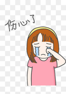 卡通小女孩表情包20002000pxpsd模版下载