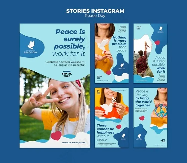 世界和平日Instagram故事集