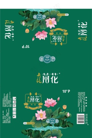 雪花啤酒川菜馆灯箱图片cdr矢量模版下载