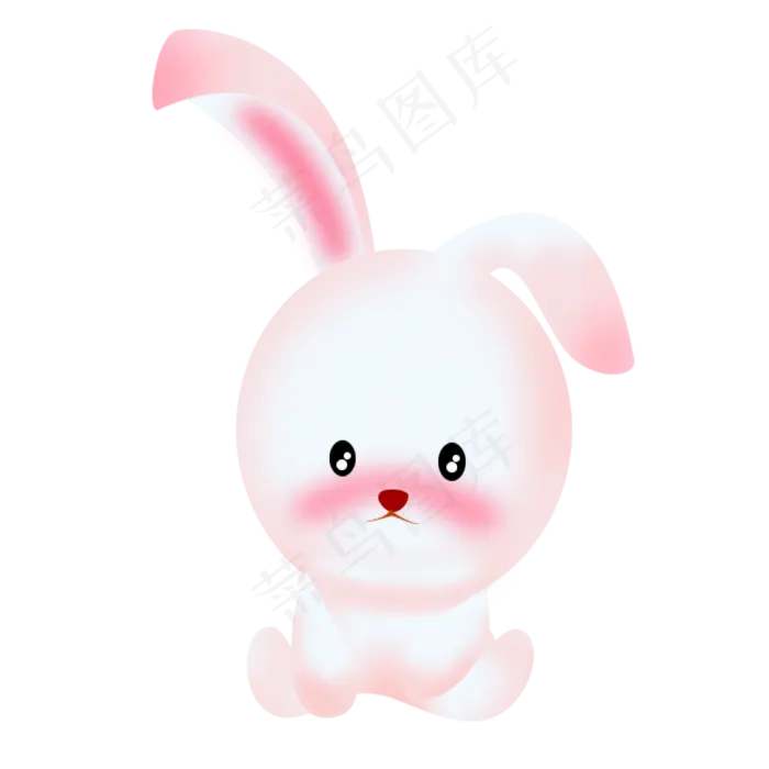  粉色兔子 