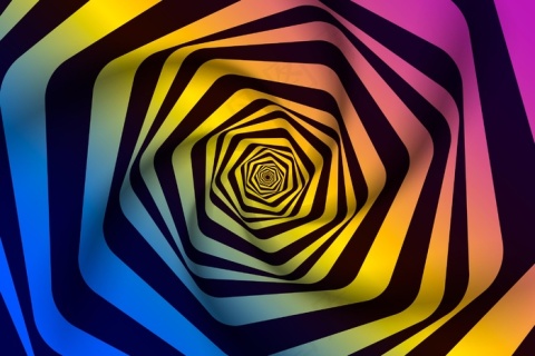 带条纹的幻觉效果背景epsai矢量模版下载