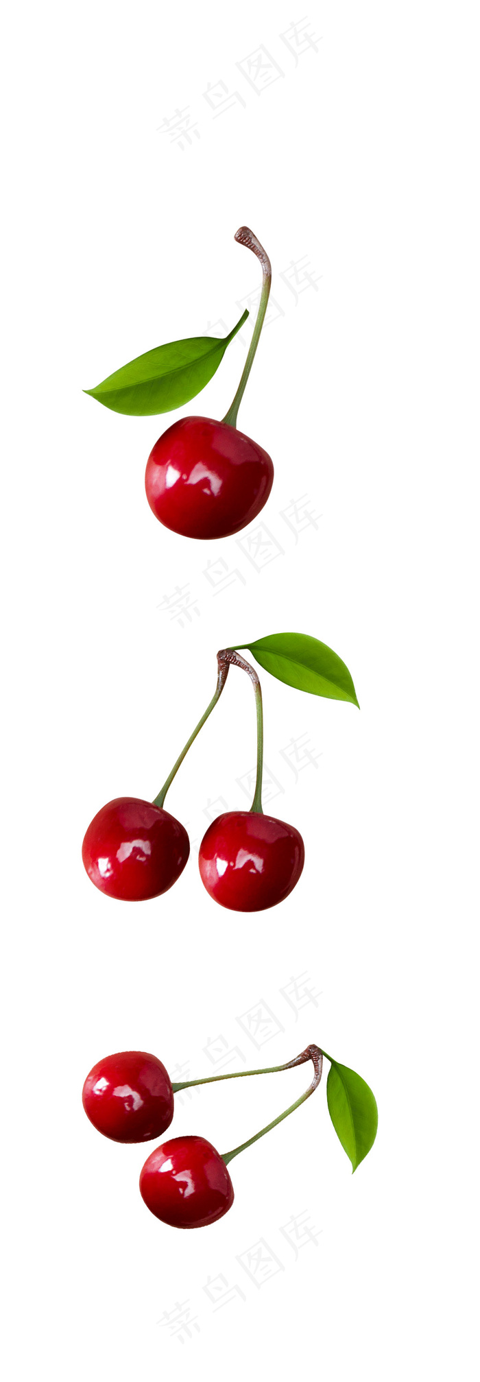 樱桃车厘子水果psd模版下载