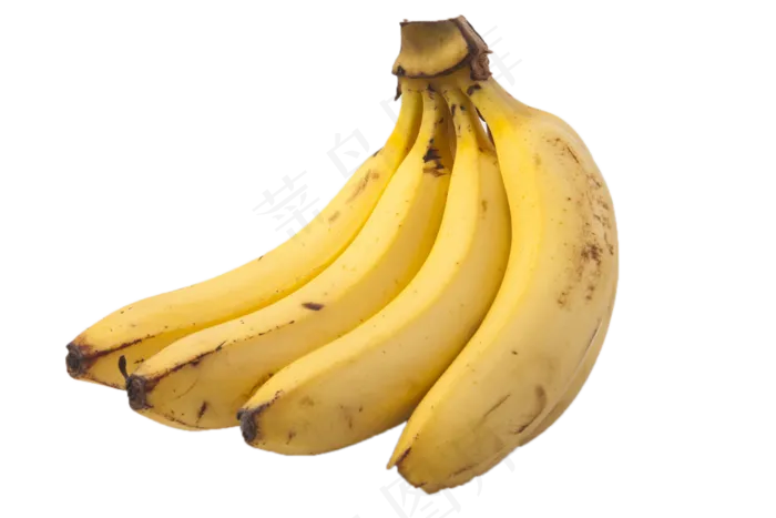 一串美味的大香蕉,免抠元素