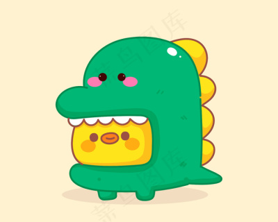 卡通可爱小鸭子图片