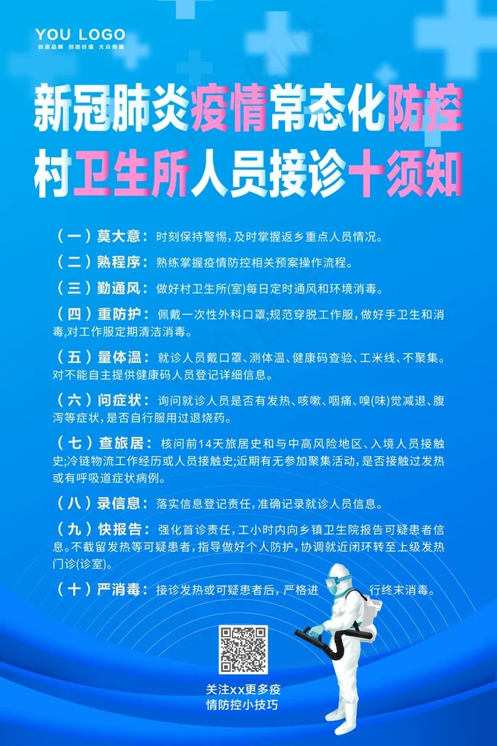 疫情防控十须知cdr矢量模版下载