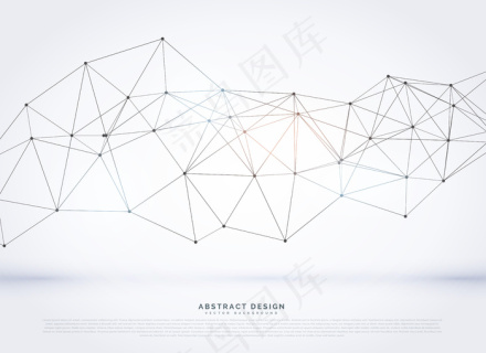 几何线条的极简背景