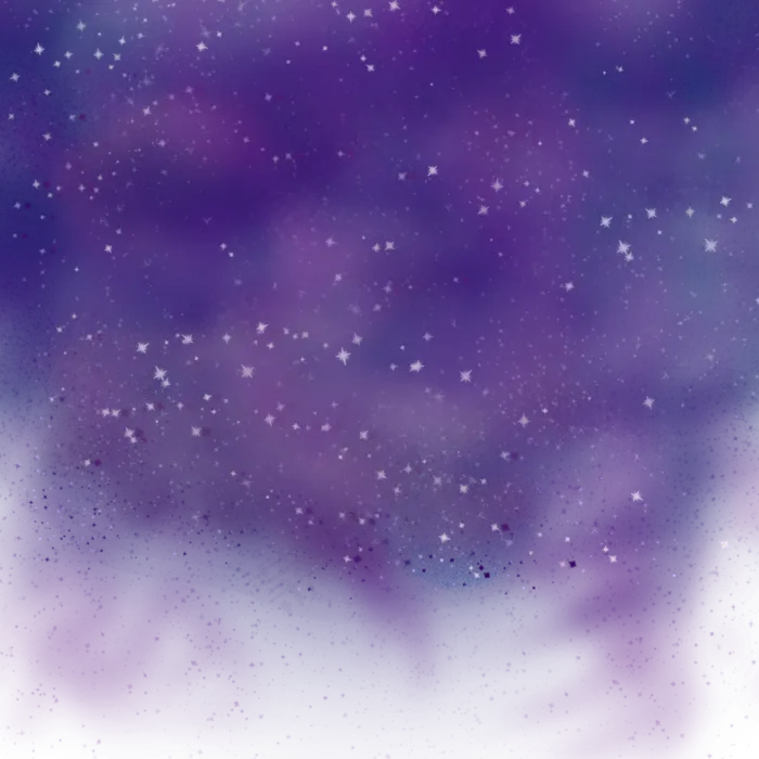 浪漫紫色星空