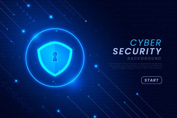 具有闪亮元素的网络安全背景eps,ai矢量模版下载