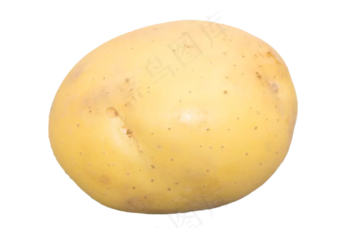 一个黄色土豆