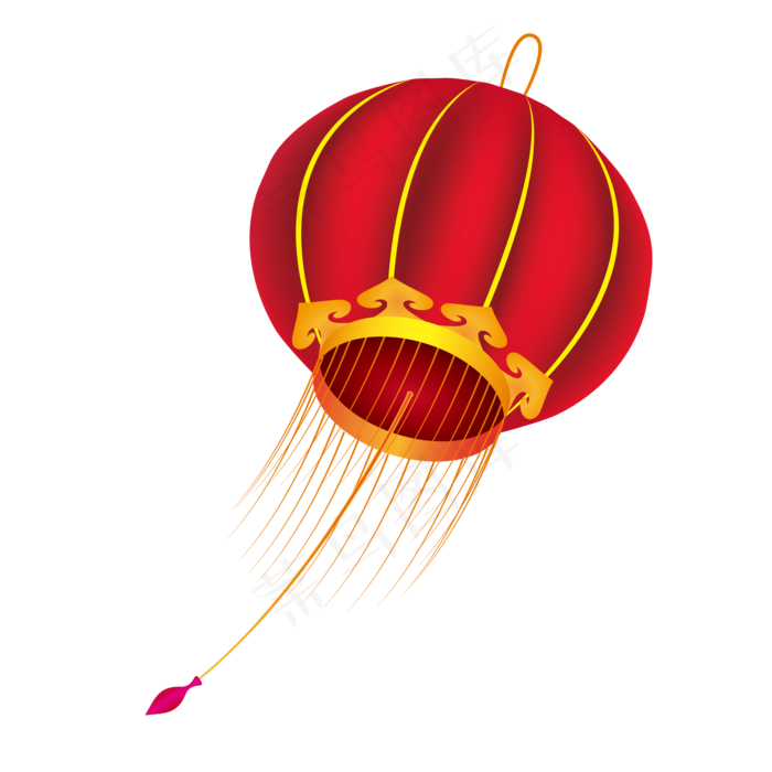 之斜面矢量灯笼免抠元素20002000px300dpiai矢量模版下载