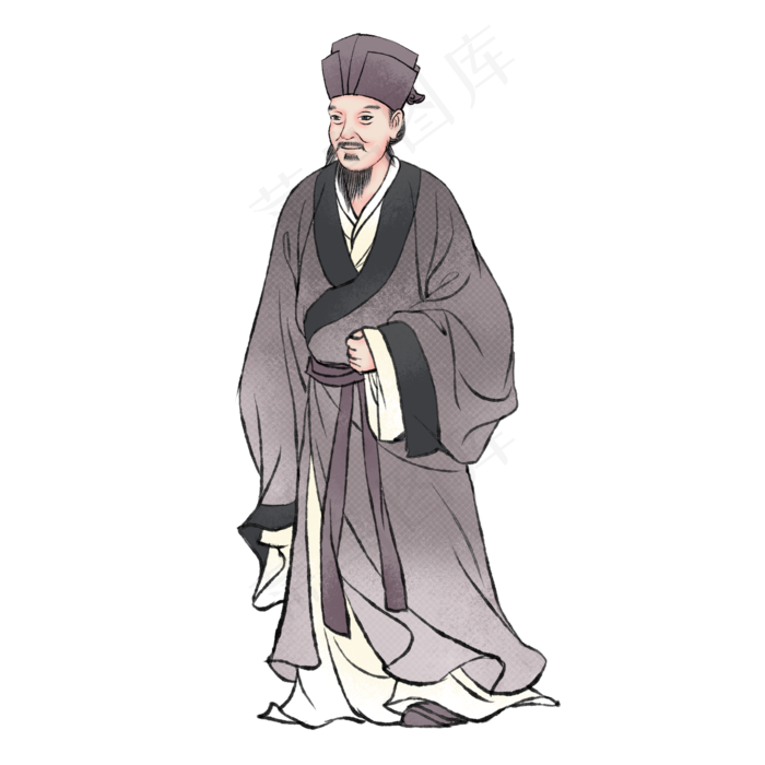 皮日休男花神三月桃花2000x2000dpi300psd模版下载