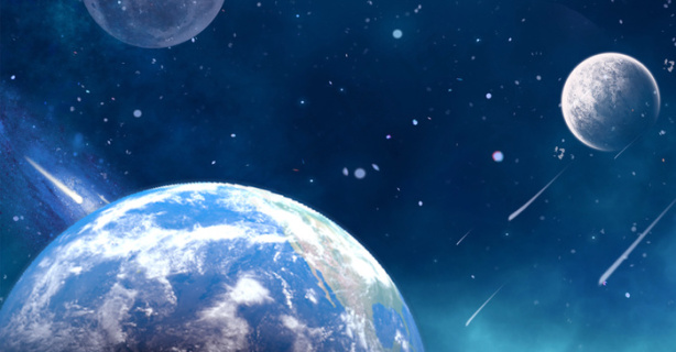 唯美宇宙星球星空背景1920800pxpsd模版下载