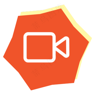 视频播放icon图标录像拍摄