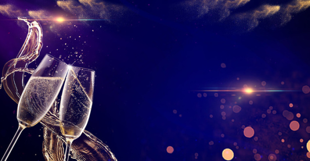 商务简约企业答谢酒会黑金背景1920800pxpsd模版下载