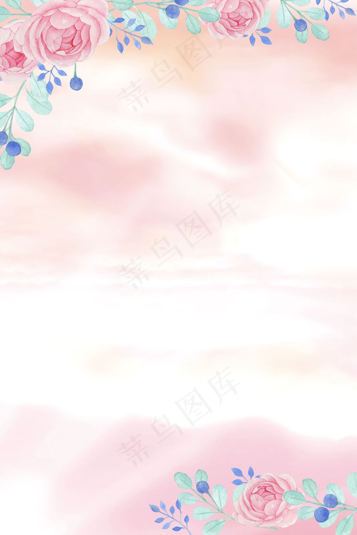 三八妇女节女生节唯美温馨鲜花海报背景背景图片素材