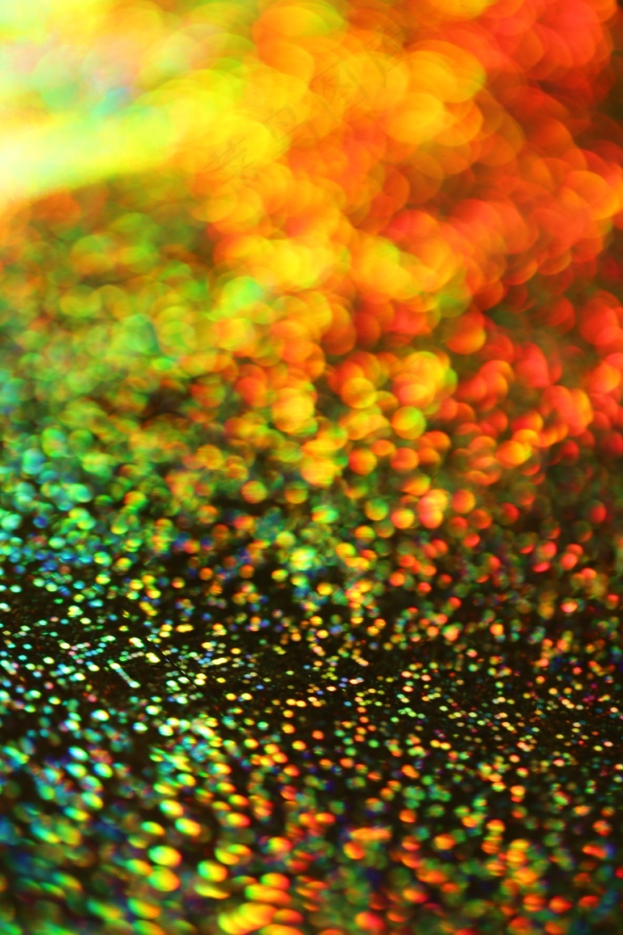 五彩缤纷的闪光点