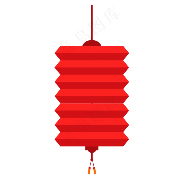 中秋节八月十五红色灯笼矢量