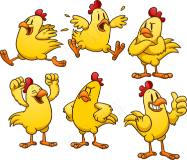 多彩卡通英文字母矢量ai矢量模版下载