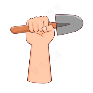 五一快乐手绘劳动节插画2880x1620dpi300psd模版下载