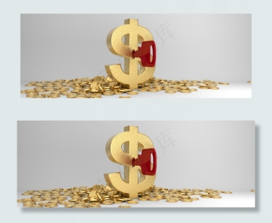 金融行业配图装满金币的保险箱1920700px