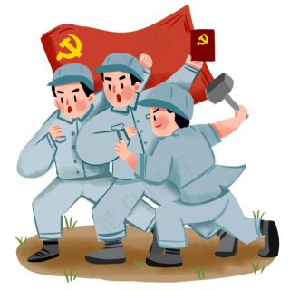 七一建党节建军节革命人物免抠png20002000px300dpipsd模版下载