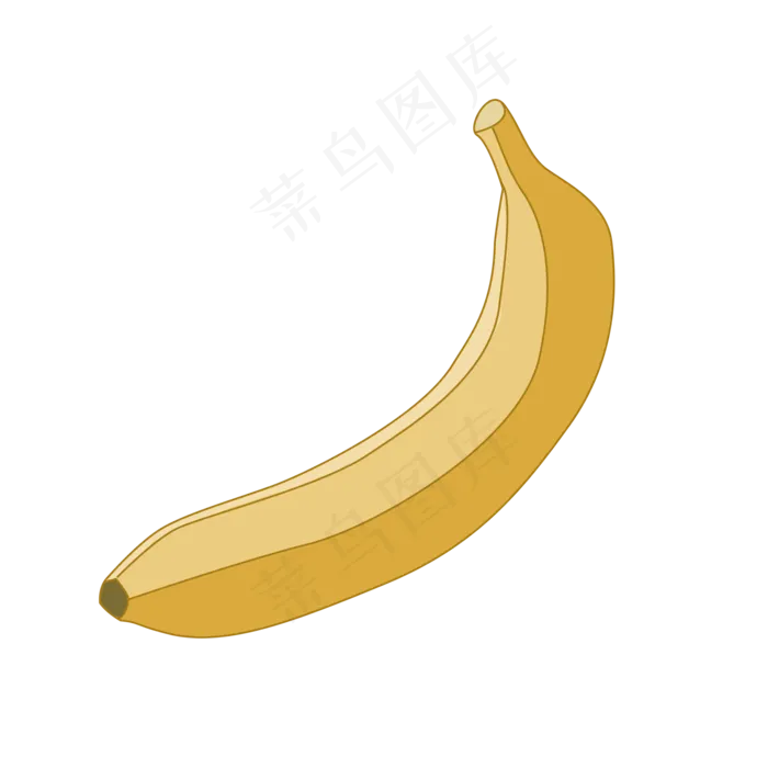 一根黄色的大香蕉