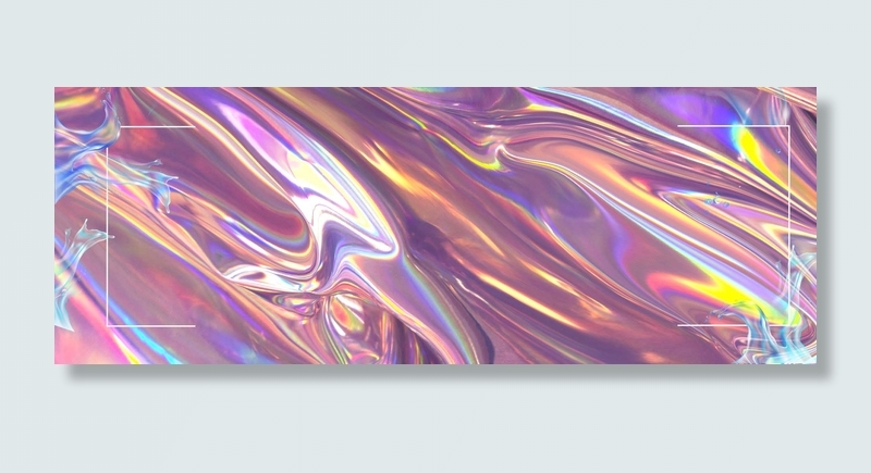 创意合成镭射渐变背景1920700px