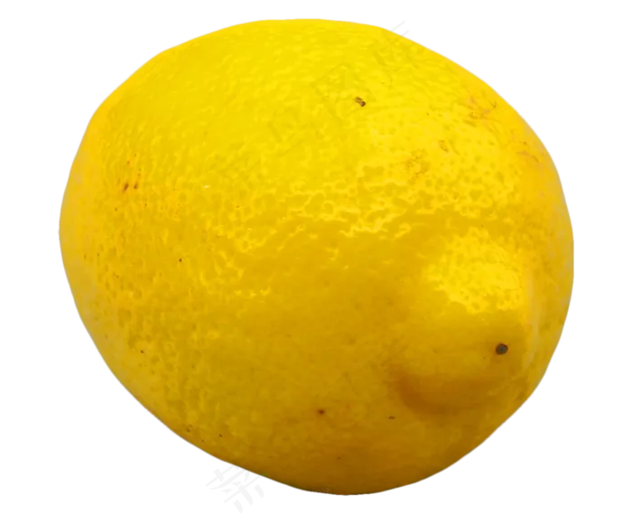 黄柠檬酸水果