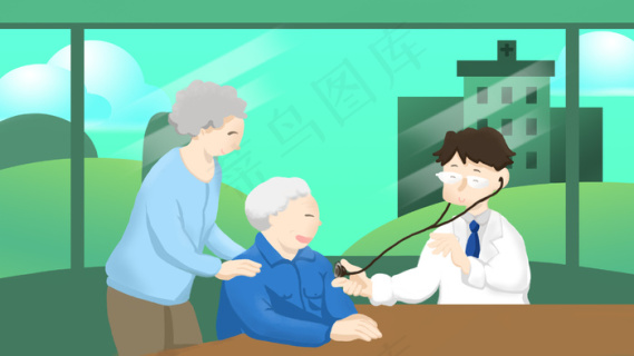 25d健康医疗立体插画28801620px300dpiai矢量模版下载