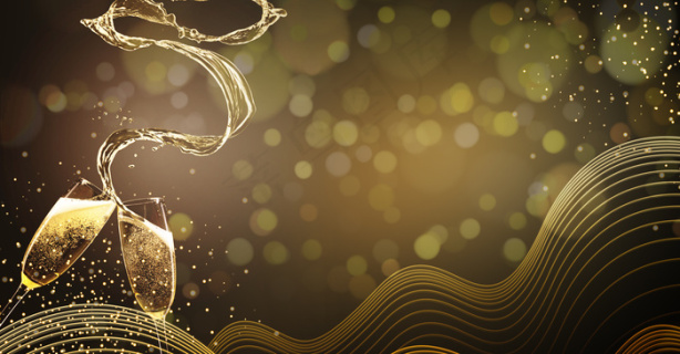 商务简约企业答谢酒会黑金背景1920800pxpsd模版下载