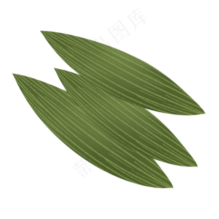 端午节卡通版绿色粽子免抠元素30002000pxpsd模版下载