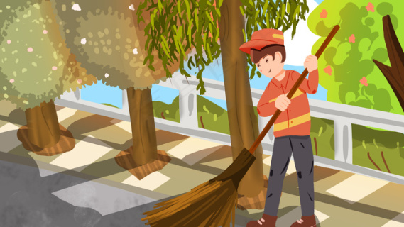 五一劳动节热爱劳动青年卡通手绘风格插画3543x4724dpi150psd模版下载