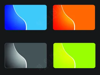 多款经典实用的卡片模板矢量素材04