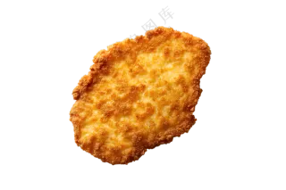 金黄酥脆的香炸鸡肉饼