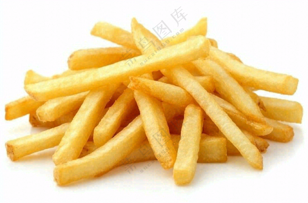 薯条土豆美食摄影图
