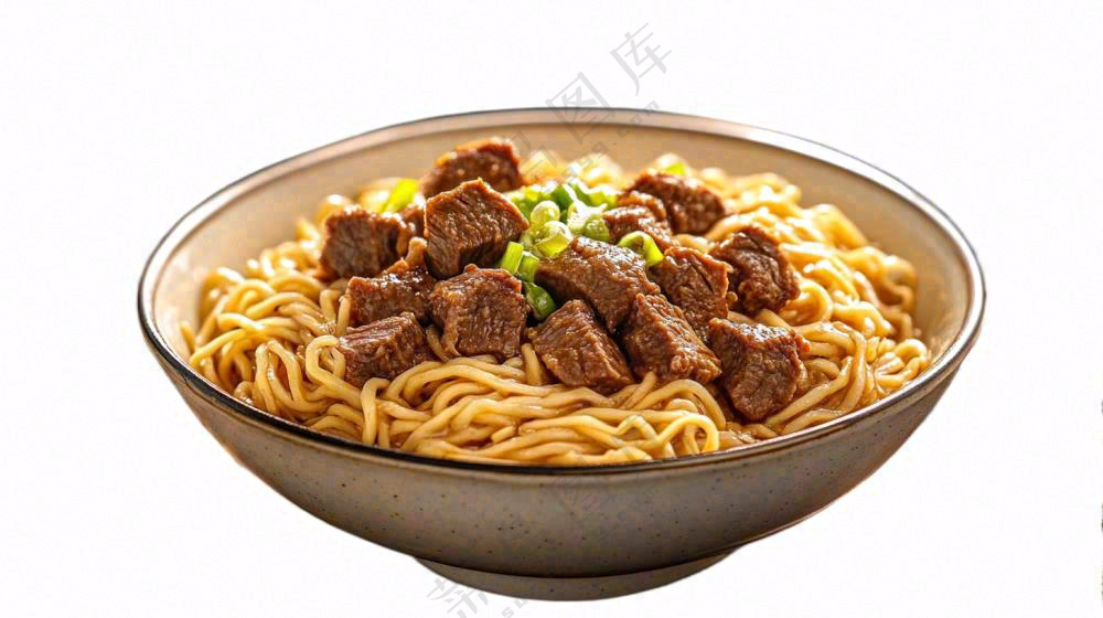 红烧牛肉面美食摄影图免抠