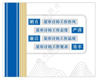中国审计文化墙