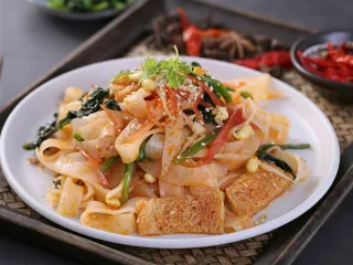 美味凉皮美食图片