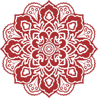 剪纸素材   免扣素材  红色素材   花朵  剪纸花朵