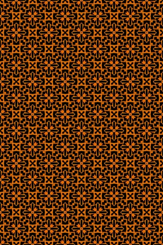 大牌风无缝复古花纹设计