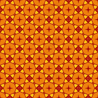 复古几何花纹无缝图案