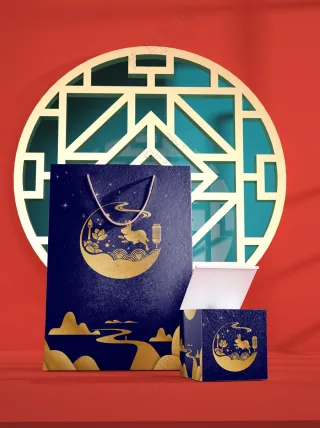 中秋节包装礼盒样机045