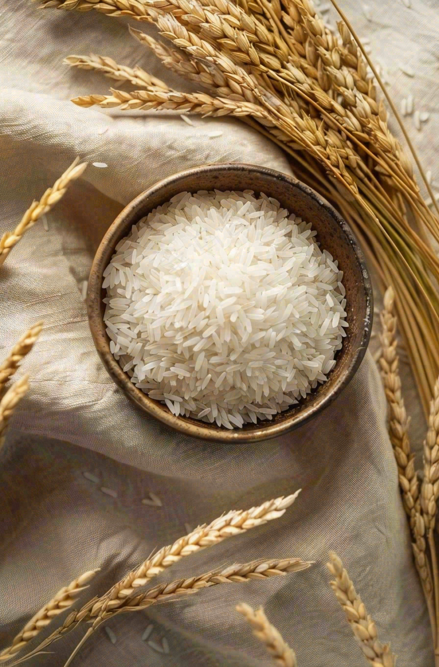 世界粮食日谷物米饭稻谷小麦摄影图