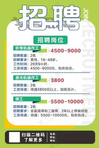 企业招聘海报素材