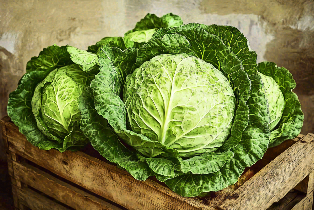 白菜圆白菜包菜蔬菜摄影图