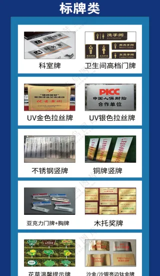 广告标识类牌