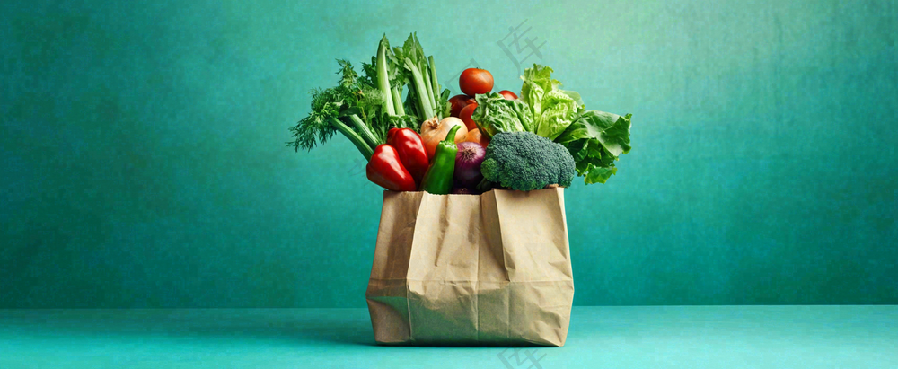 生鲜蔬菜蔬果绿色健康摄影图