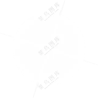 白色十字形状星光元素免抠图片素材