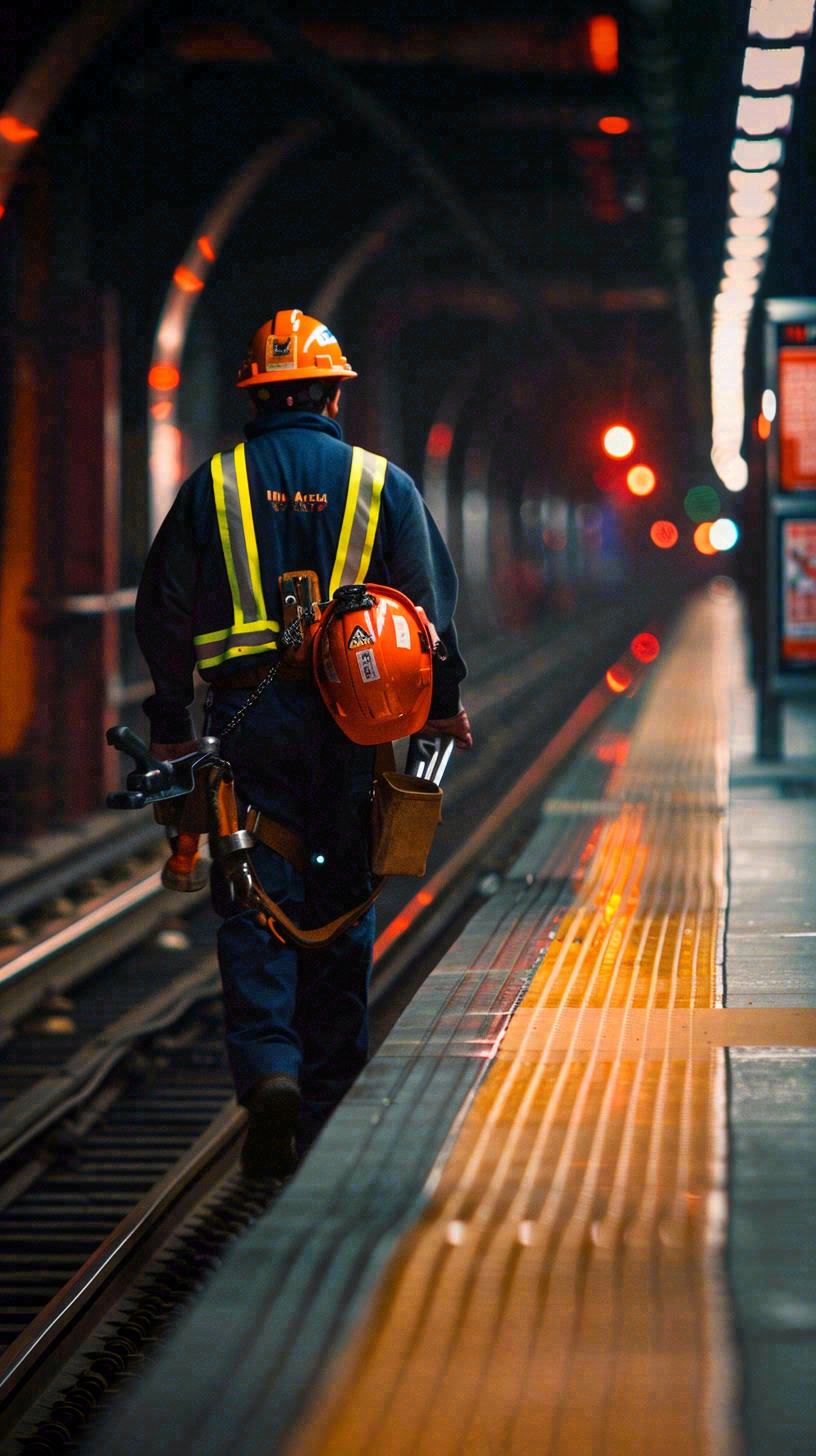 劳动的工人安全帽工作劳动节摄影图