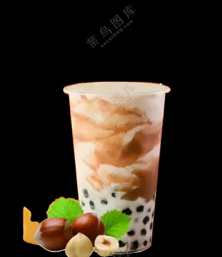 板栗奶茶 饮品 暖冬